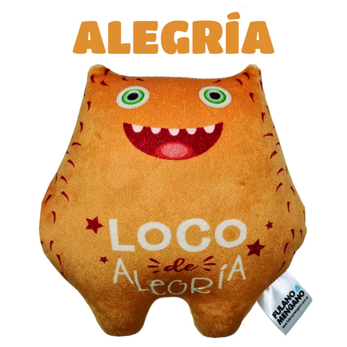 MONSTRUO GRANDE DE PLUSH - ALEGRIA